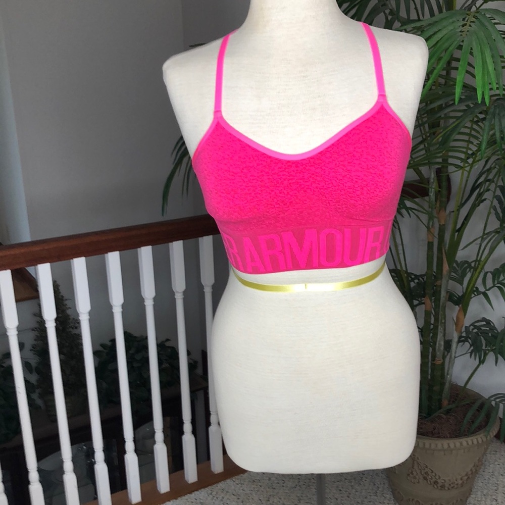 Under Armour pink sports bra - ladies size M